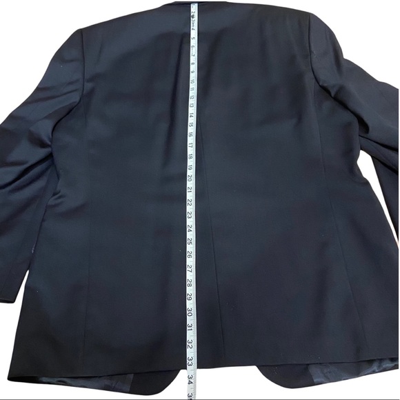 Jones New York Dark Blue Wool Suit, 44R 38 - Picture 12 of 16